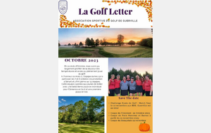 Newsletter d'Octobre