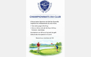 Championnat du club 2026 ( mixte )